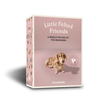 Misc. Supplies Little Felted Friends: Dachshund: Dog Needle-Felting Beginner Kits with Needles, Wool, Supplies, and Instructions Book