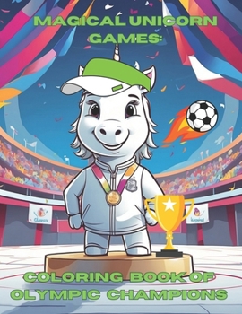 Magical Unicorn Games: Coloring Book of Olympic Champions