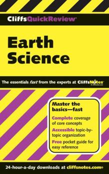 Paperback Cliffsquickreview Earth Science Book