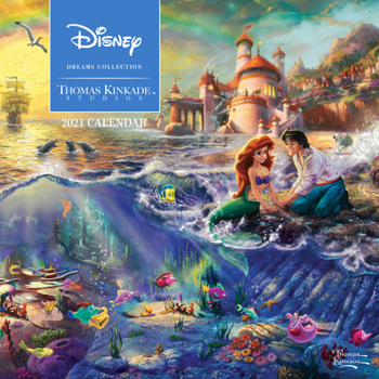 Calendar Disney Dreams Collection by Thomas Kinkade Studios: 2021 Wall Calendar Book