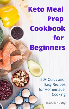 Hardcover Keto Meal Prep Cookbook for Beginners Book