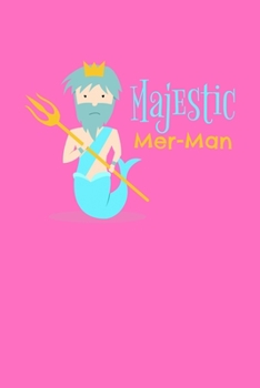 Paperback Majestic Mer Man: Personal Expense Tracker Book