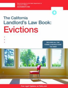 Paperback The California Landlord's Law Book: Evictions Book