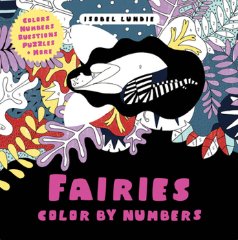 Paperback Fairies Color by Numbers Book