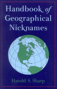 Paperback Handbook of Geographical Nicknames Book