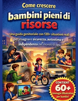 Come crescere bambini pieni di risorse: Una guida genitoriale con 120+ situazioni reali per insegnare sicurezza, autostima e indipendenza nel mondo di oggi (Italian Edition)