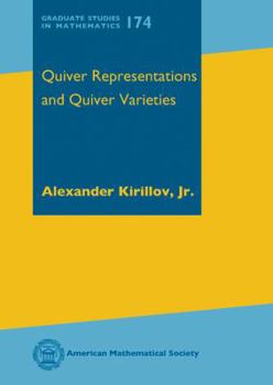 Hardcover Quiver Representations and Quiver Varieties (Graduate Studies in Mathematics) Book