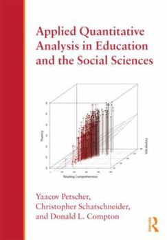 Paperback Applied Quantitative Analysis in Education and the Social Sciences Book