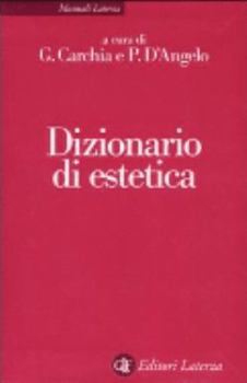 Paperback Dizionario di estetica [Italian] Book