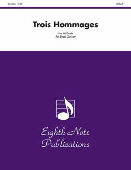 Paperback Trois Hommages: Score & Parts Book