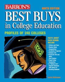 Paperback Barron's Best Buys in College Education Book