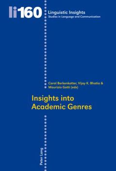 Paperback Insights into Academic Genres Book
