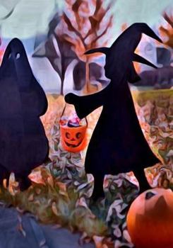 Paperback Halloween Activity Book