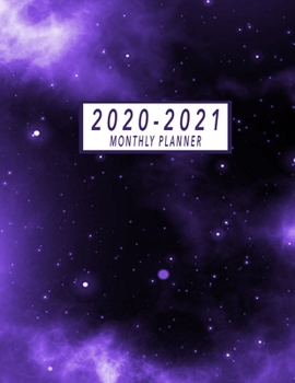 2020-2021 Monthly Planner: 2 Year Jan 2020 - Dec 2021 Daily Weekly And Monthly Planner With Holidays, 24-Month Calendar 2 Year Monthly Planner ... Appointment Notebook Agenda With Holidays)