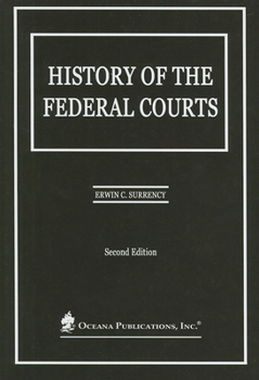 Hardcover History of the Federal Courts Book