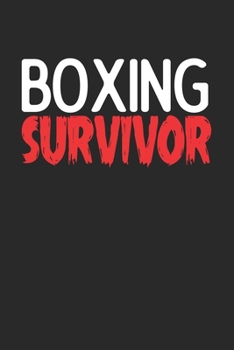 Paperback Boxing Survivor: 6x9 - notebook - 120 pages - lined Book