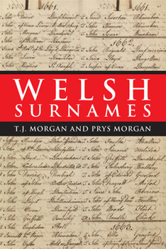 Paperback Welsh Surnames Book