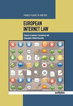 Paperback European Internet Law Book