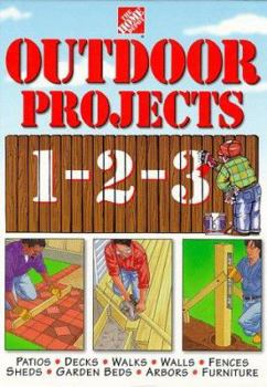 Hardcover Outdoor Projects 1-2-3 Book