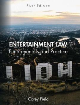 Hardcover Entertainment Law Book