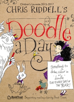 Paperback Chris Riddell's Doodle-A-Day Book