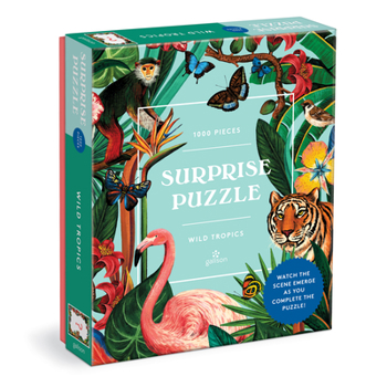 Misc. Wild Tropics 1000 Piece Surprise Puzzle Book