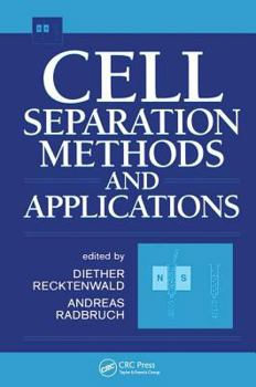 Hardcover Cell Separation Methods and Applications Book