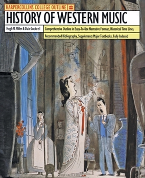 Paperback HarperCollins College Outline History of Western Music Book