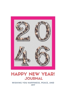 Paperback New Year 2046 Gift: Lined Notebook / Journal Gift, 120 Pages, 6x9, Soft Cover, Matte Finish Book