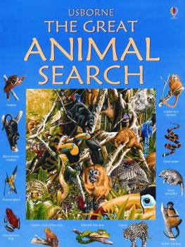 The Great Animal Search - Book  of the Usborne Great Searches