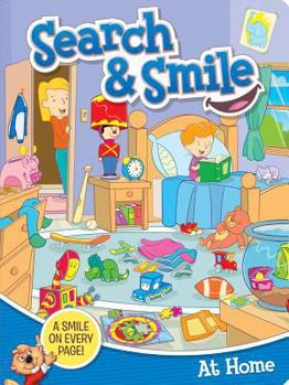 Hardcover Search and Smile at Home Book