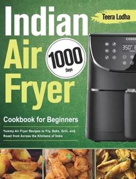 Hardcover Indian Air Fryer Cookbook for Beginners Book