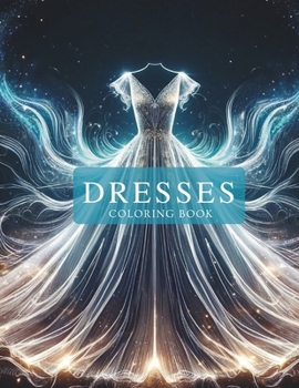 Dresses Coloring Book: The Art of Fashion Coloring: Discover 100 Pages of Elegance and Creativity - For Fashion Lovers of All Ages, Large For