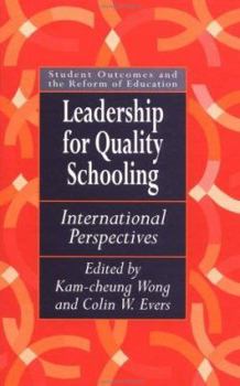 Hardcover Leadership for Quality Schooling Book