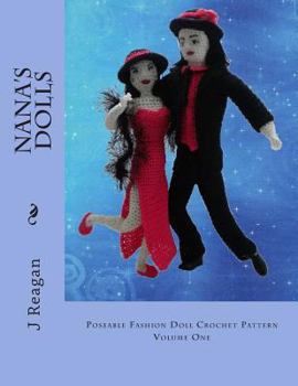 Paperback NANA's Dolls: Poseable Fashion Doll Crochet Pattern Book