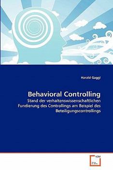 Paperback Behavioral Controlling [German] Book