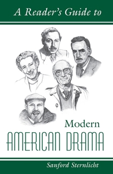 Paperback Reader's Guide to Modern American Drama Book