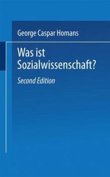 Paperback Was Ist Sozialwissenschaft? [German] Book