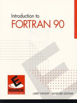 Paperback Introduction to FORTRAN 90 Book