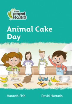 Paperback Animal Cake Day: Level 3 Book