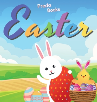 Hardcover Easter Coloring Book: for Kids ages 3-8 Easter Eggs, Bunnies Book