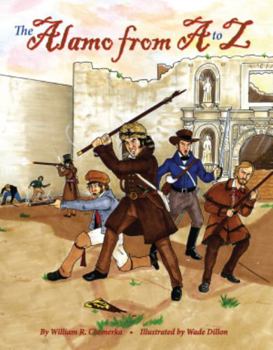 Hardcover The Alamo from A to Z Book