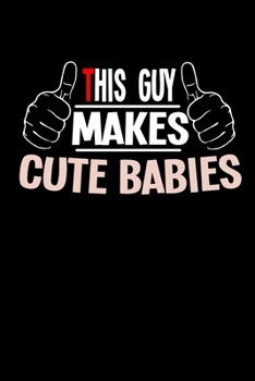 Notizbuch: Baby Schwangerschaft Vater Kind Eltern Geschenk 120 Seiten, 6X9 (Ca. A5), Karomuster