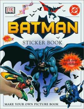 Paperback Batman Sticker Book