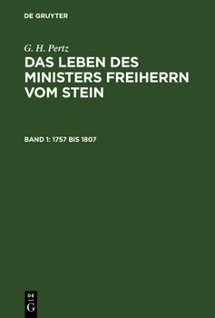 Hardcover 1757 bis 1807 [German] Book