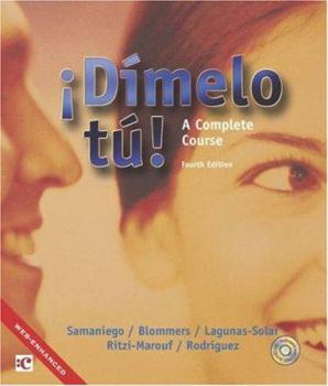 Hardcover Dimelo tu!: A Complete Course (with Audio CD) Book