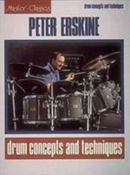 Paperback Peter Erskine - Drum Concepts and Techniques Book