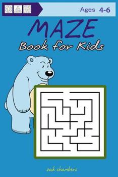Paperback Maze Book for Kids Ages 4-6 Book