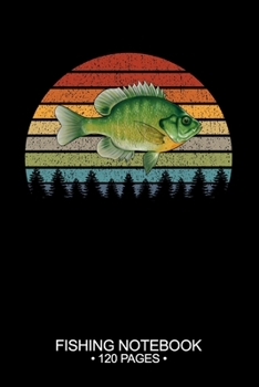 Fishing Notebook 120 Pages: 6"x 9'' Blank Paper Fishing Notebook Cool Freshwater Game Fish Saltwater Fly Fishes Journal Composition Notebook Notes Day Planner Notepad