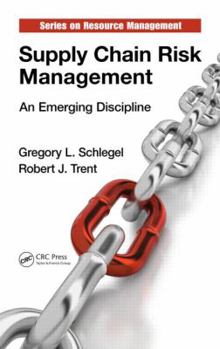 Hardcover Supply Chain Risk Management: An Emerging Discipline Book